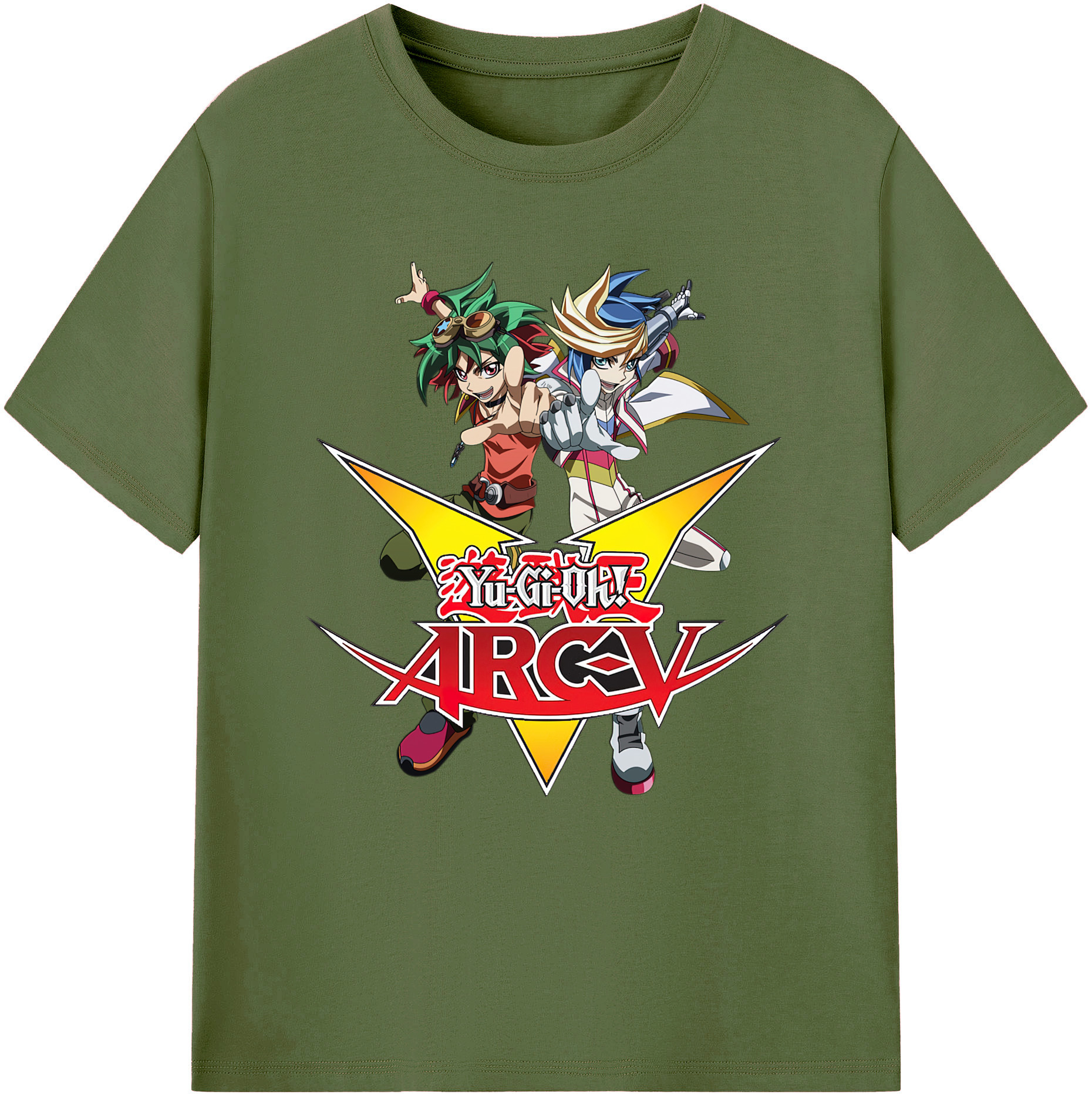 （画像用） 遊☆戯☆王 Yu-Gi-Oh! 綿100％半袖Tシャツ（フロントプリント）